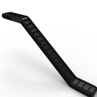 Sidewall Rubber Conveyor Belt - Ideal for Steep - Angle and Secure Material Conveying