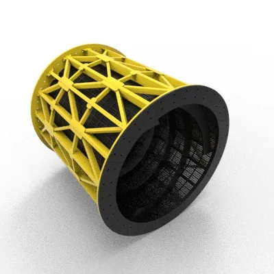 Trommel Screen at Discharge End of Mill - Efficient Material Screening Solution